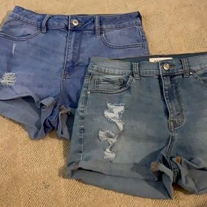 Set of PacSun Jean Shorts